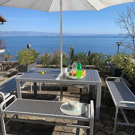 Apartments Near The Beach, With Terraces And Seaview At House B. Mošćenička Draga Buitenkant foto