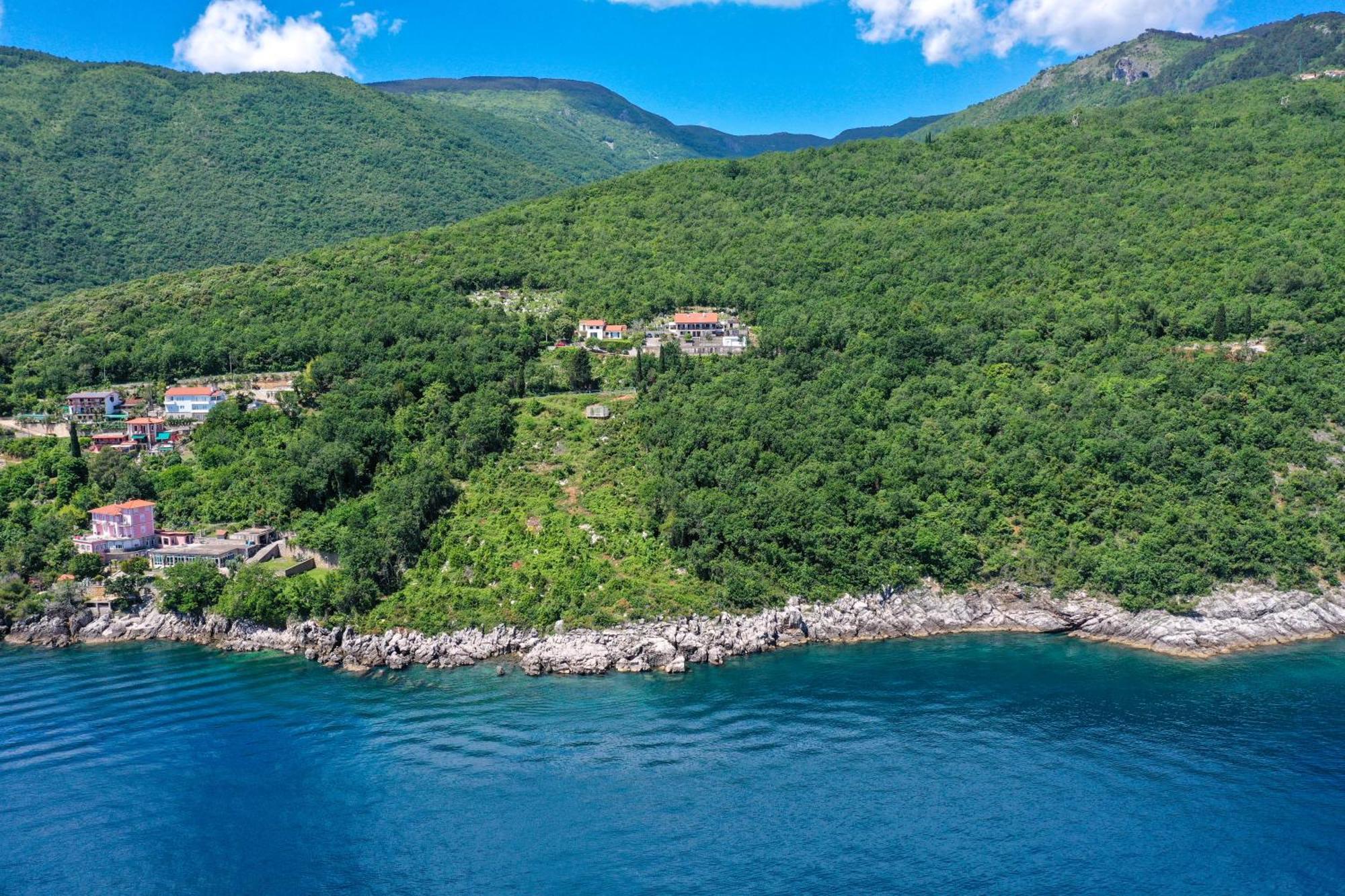 Apartments Near The Beach, With Terraces And Seaview At House B. Mošćenička Draga Buitenkant foto