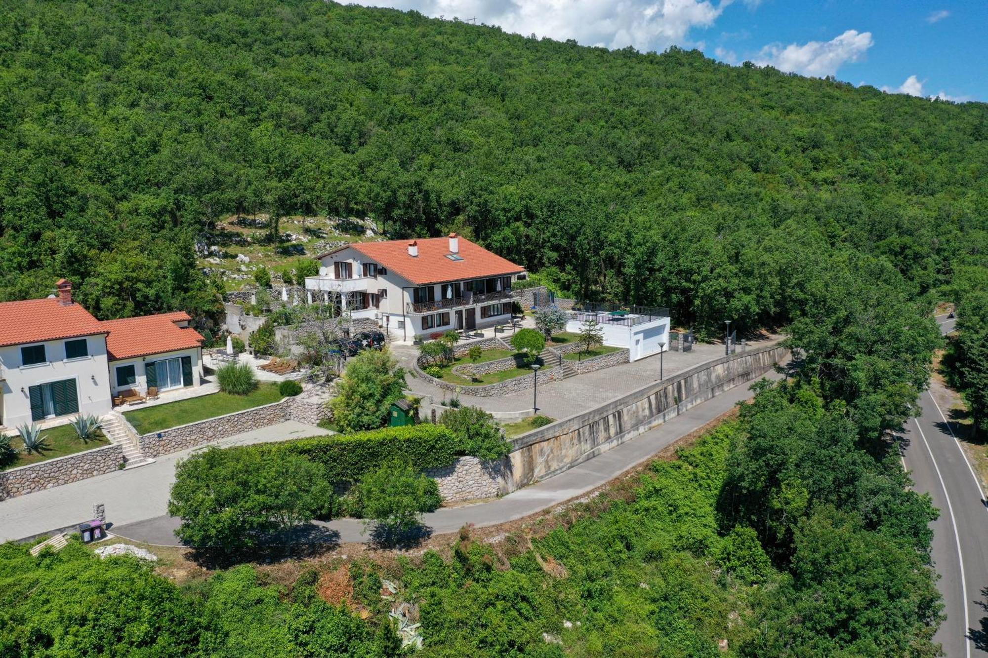 Apartments Near The Beach, With Terraces And Seaview At House B. Mošćenička Draga Buitenkant foto